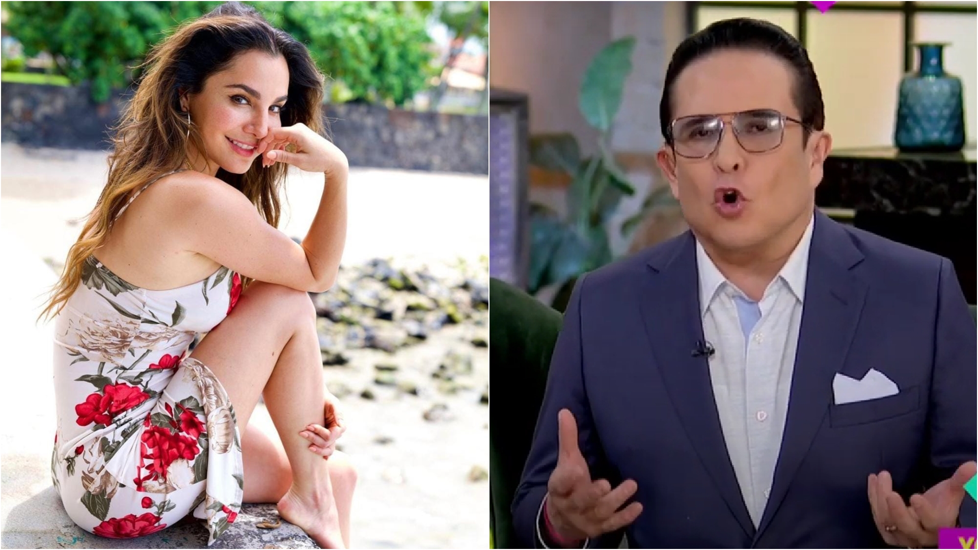 Los conductores de "De primera mano" reaccionaron muy divertidos ante las polémicas de Martha Higareda 
(instagram/marthahigareda) (captura:Youtube/ImagenEntretenimiento)