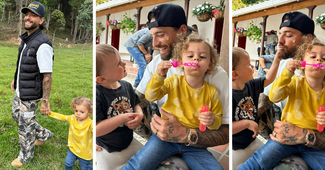 Juan Luis shared photos on his Instagram account that made his followers ask for children.  Credit: @maluma / Instagram