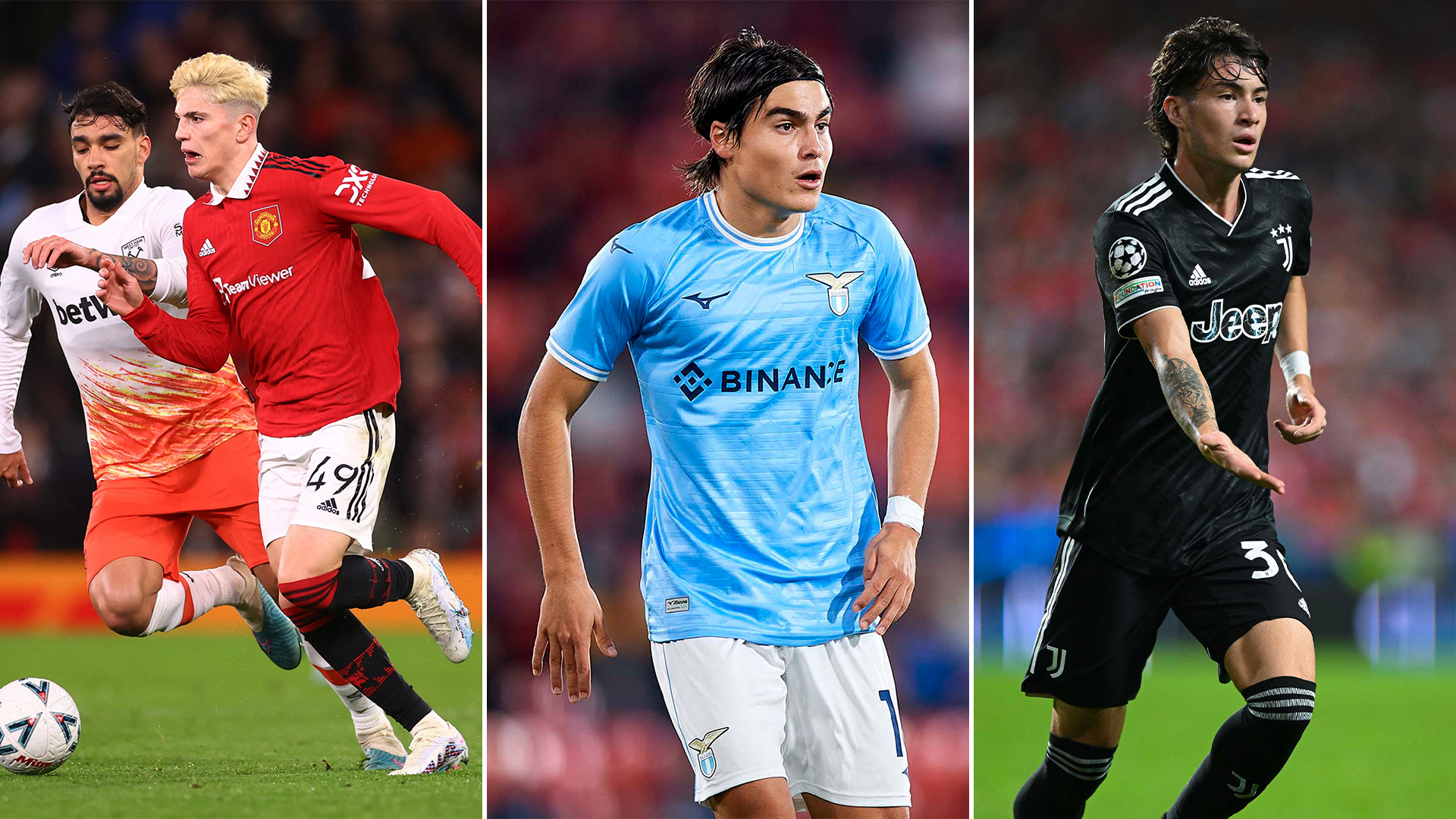 Alejandro Garnacho, Luka Romero y Matías Soulé, tres de los apellidos más sobresalientes de la Selección Sub 20