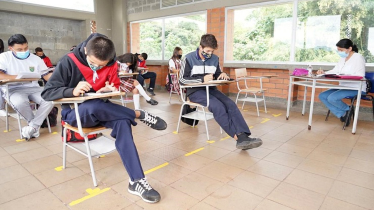Así funcionará el protocolo para el regreso a clases presenciales en el país -  Foto: Ministerio de Educación