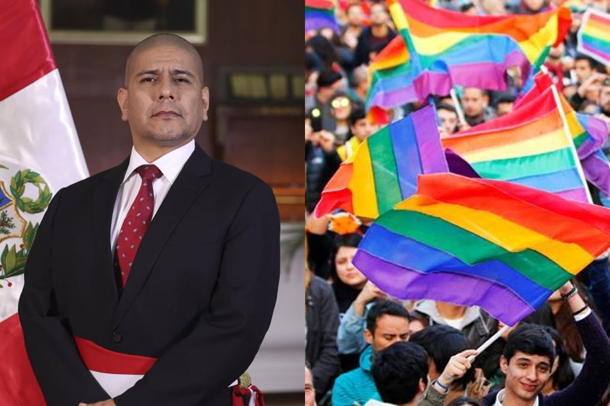 Ministro del Interior expresa su respeto a la Comunidad LGTBI