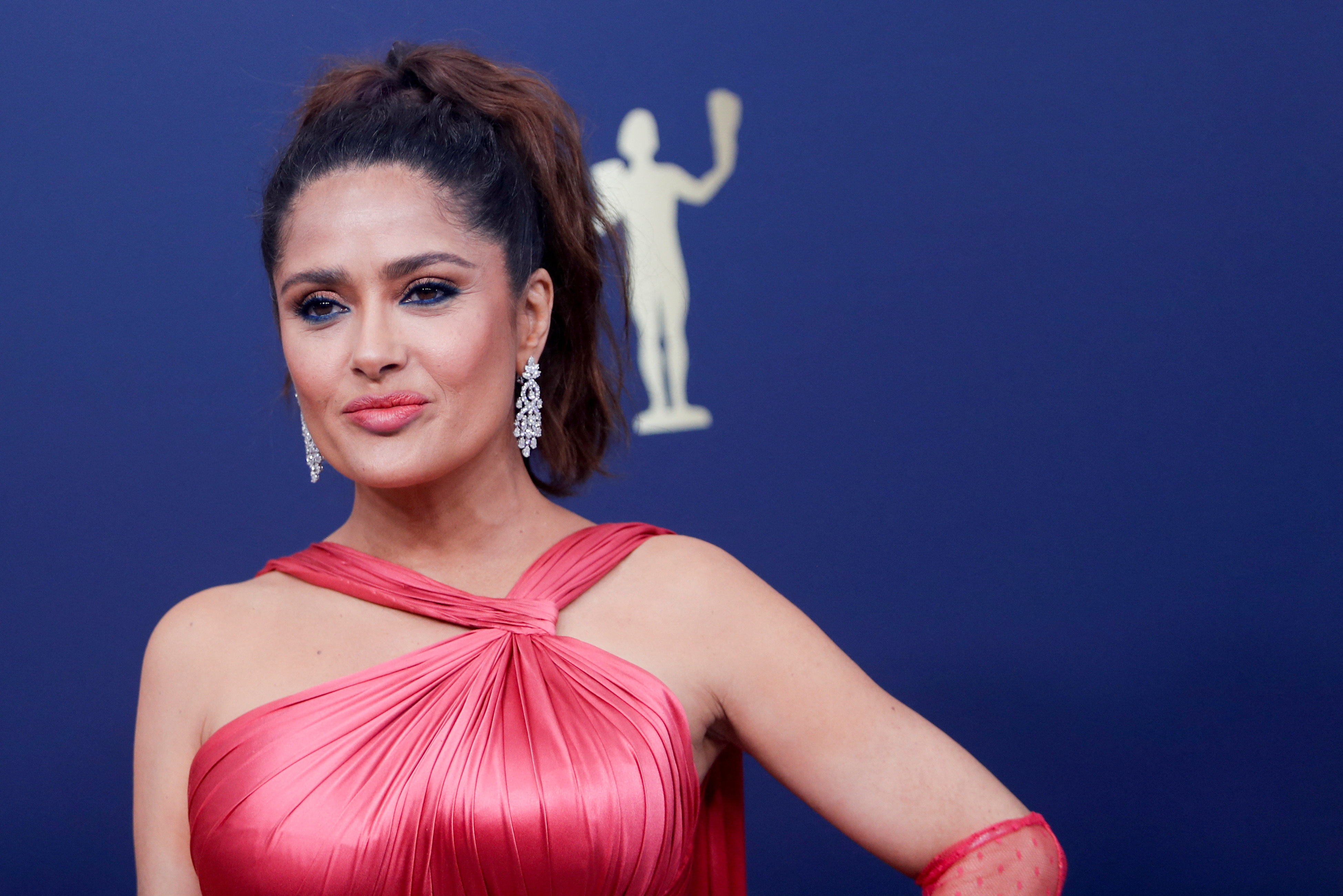 Despite her great fame and undoubted talent, Salma Hayek has not been able to win a statuette (Photo: REUTERS/Aude Guerrucci)