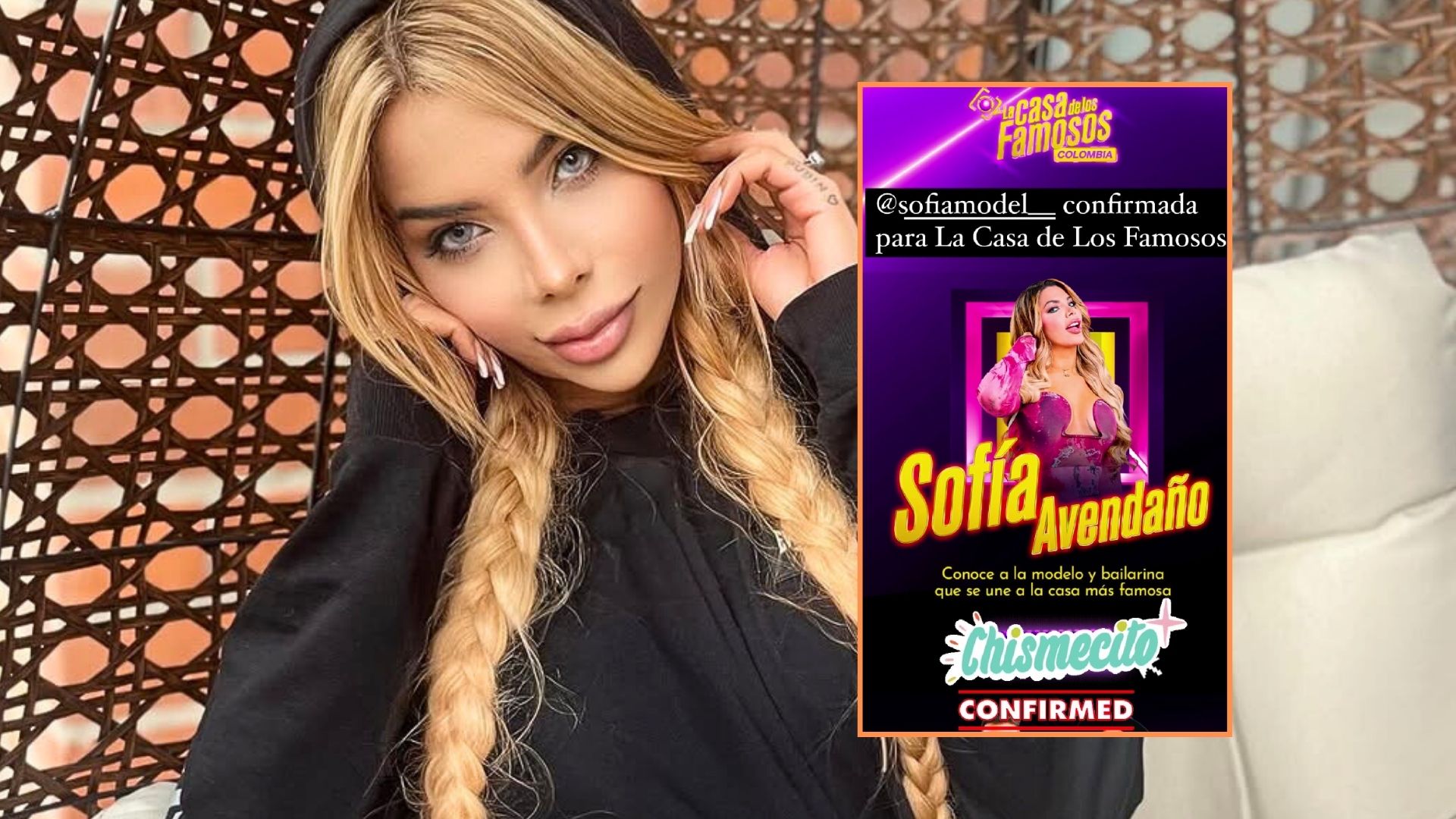 La modelo trans Sofía Avendaño sería la nueva participante de 'La casa de los famosos' 2025 - Infobae