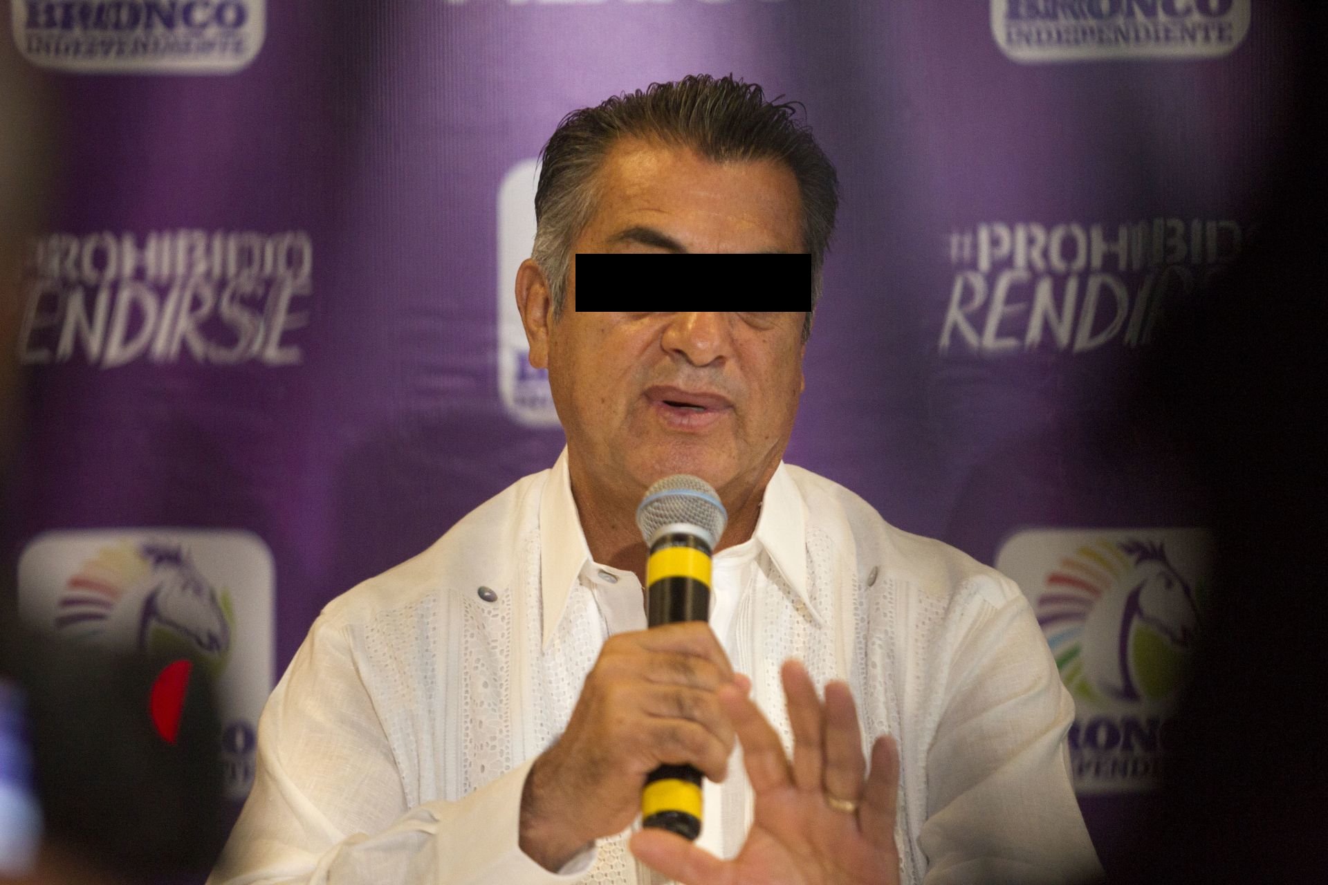 Jaime Rodríguez "El Bronco" será operado de emergencia, luego de le fueron detectados dos tumores. FOTO: GABRIELA PÉREZ MONTIEL /CUARTOSCURO.COM