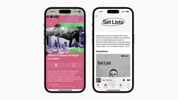 Cómo encontrar conciertos en vivo usando Apple Music y el GPS del iPhone 