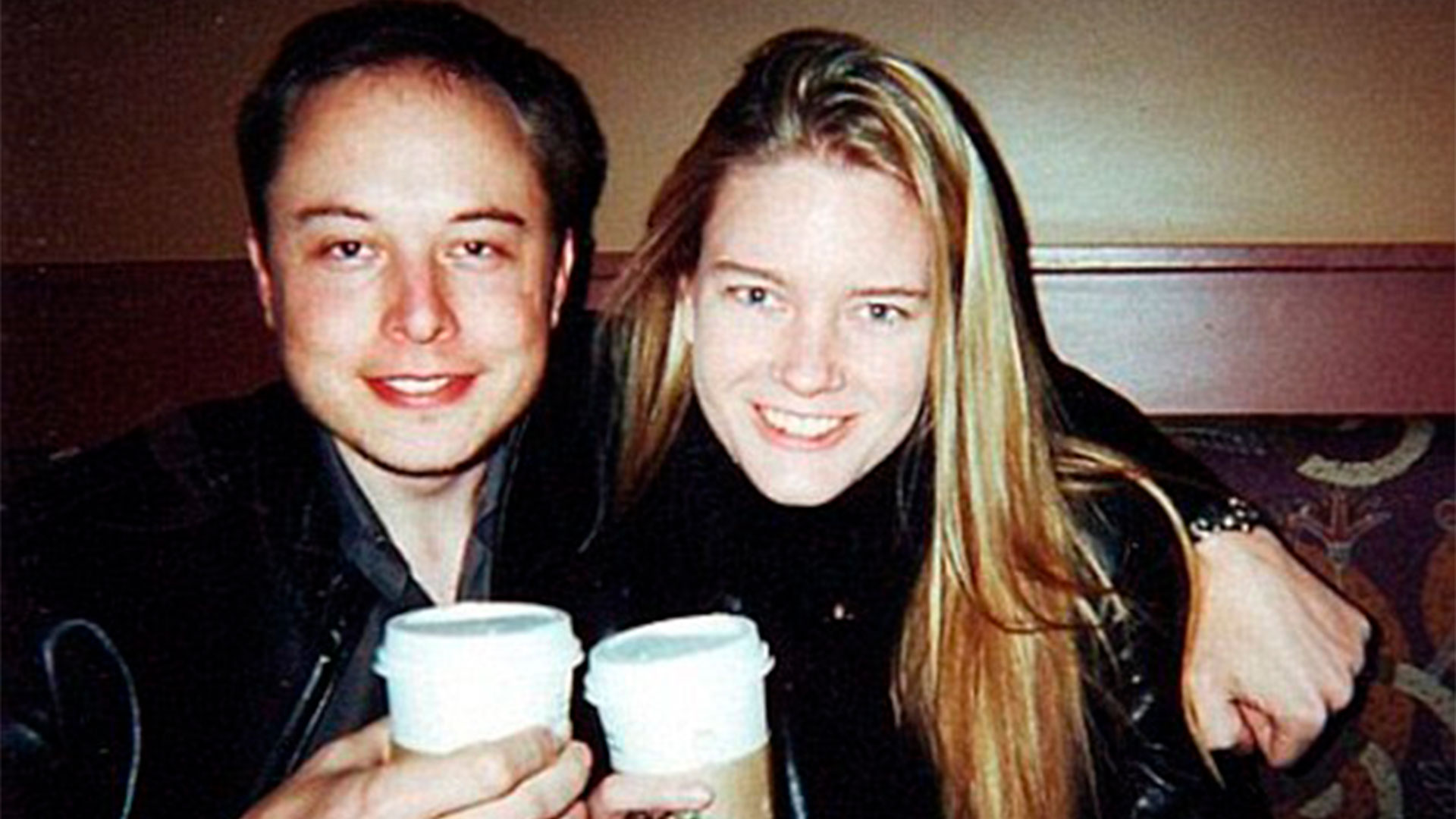 Elon Musk y Justine Wilson, su primera esposa. Ambos se conocieron en la universidad.