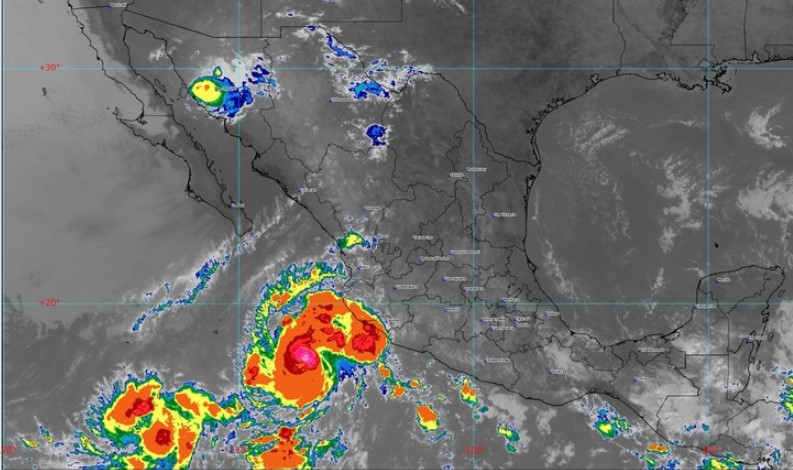 Minuto a minuto: Nayarit y Sinaloa en alerta amarrilla ante el desplazamiento del huracán Orlene