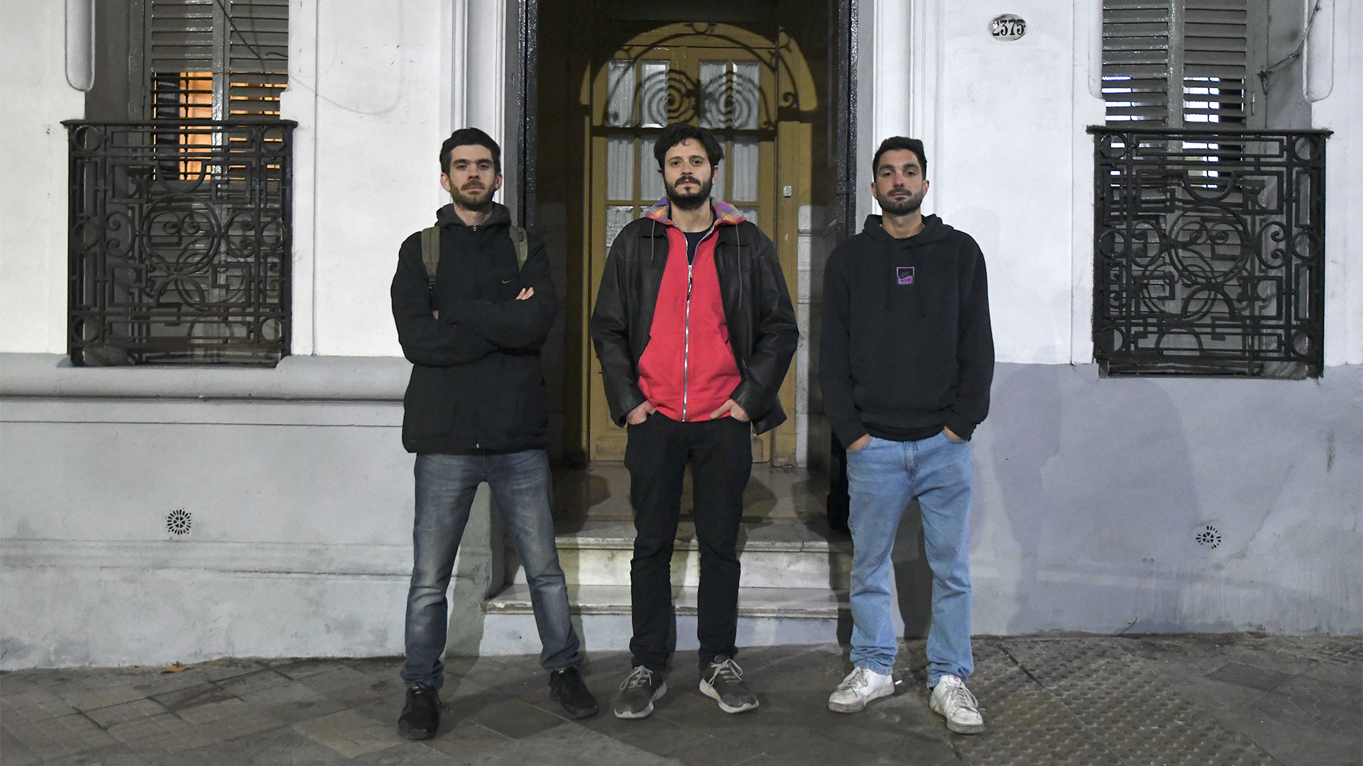 Francisco Segovia, Pablo Vio and Gonzalo Elizondo denounced the school for sexual abuse (Télam)