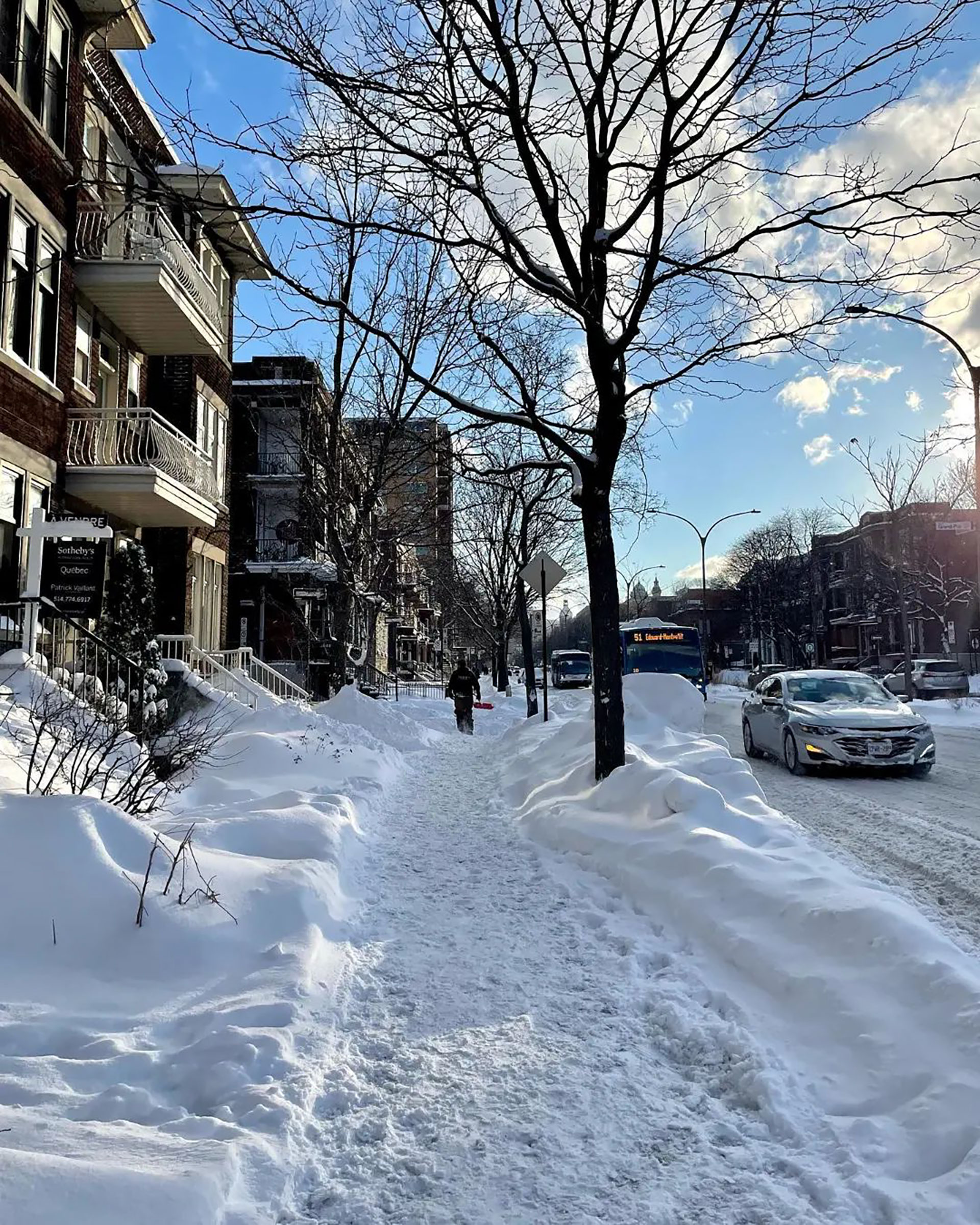 En Winnipeg las temperaturas bajaron hasta los -24 grados