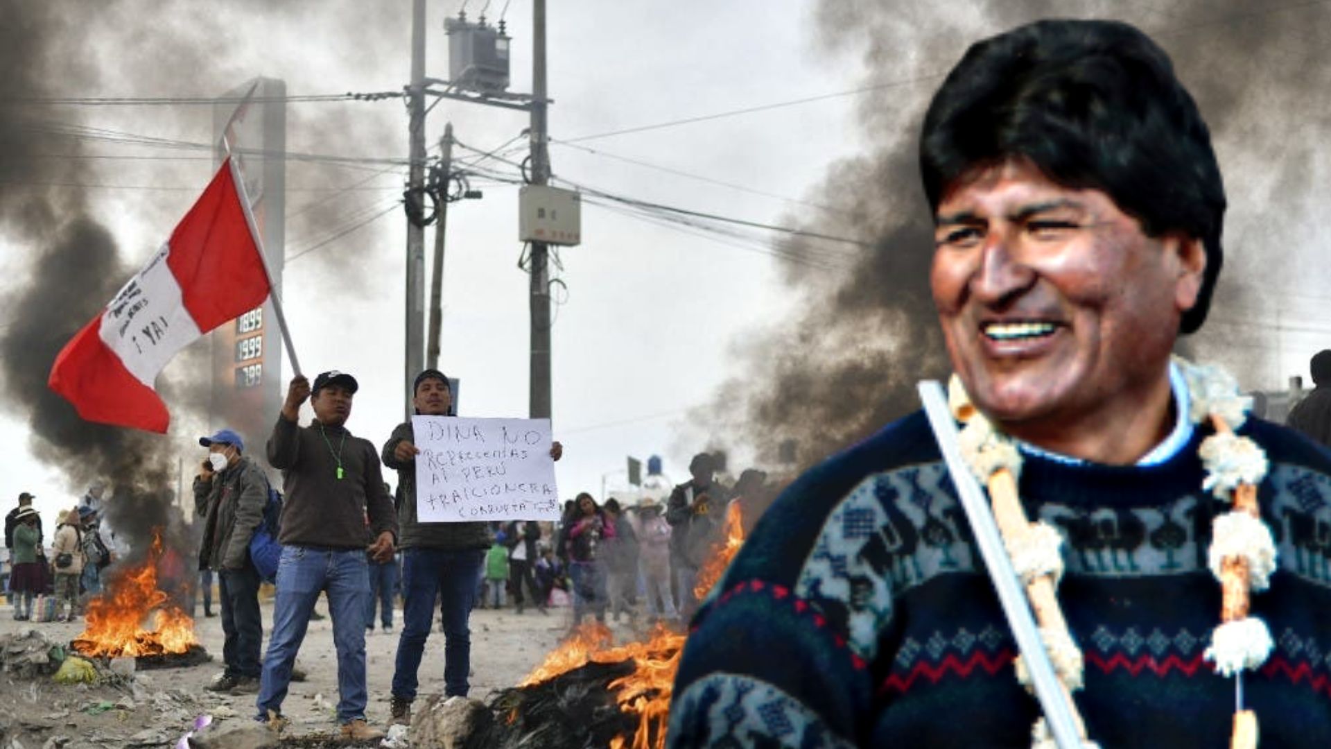 Evo Morales, expresidente de Bolivia, estaría financiando las protestas en el sur peruano