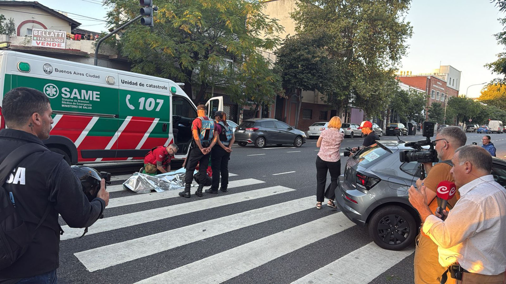 Mañana accidentada en CABA: violentos choques con heridos en Boedo, San Cristóbal y Nueva Pompeya