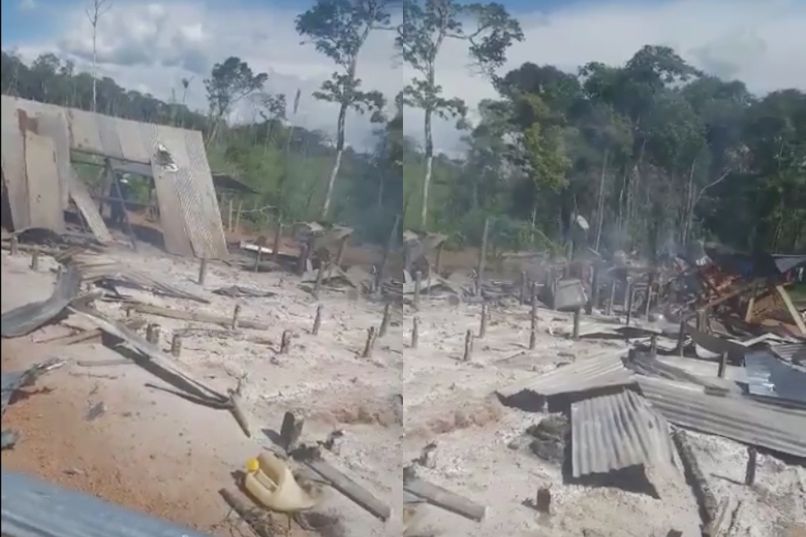 Denuncian destrucción de casas campesinas en el Yarí en medio de operación  que busca combatir la deforestación - Infobae