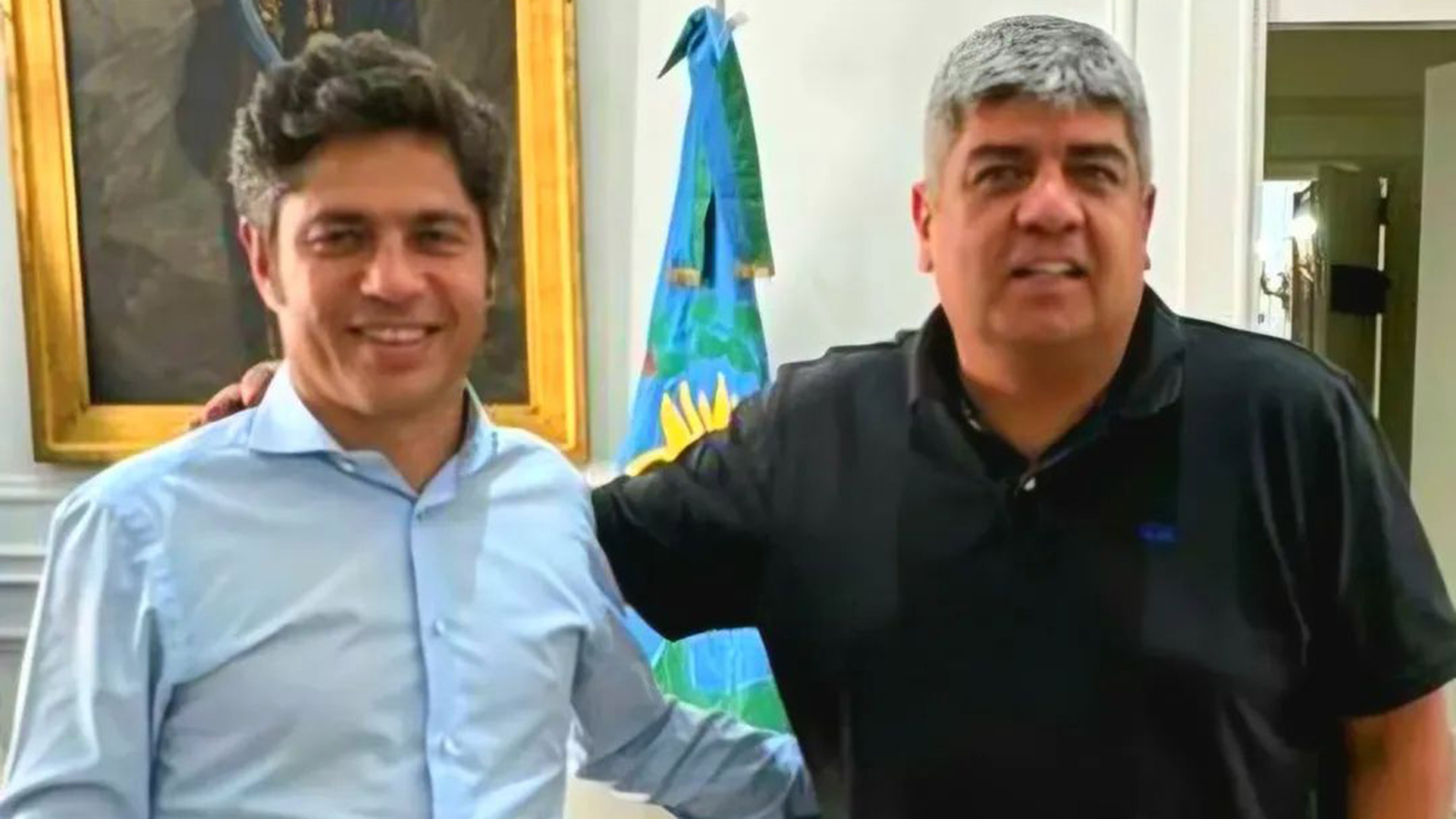 Kicillof recibi&oacute; a Pablo Moyano luego de las protestas de Camioneros a los intendentes del Movimiento Derecho al Futuro 
