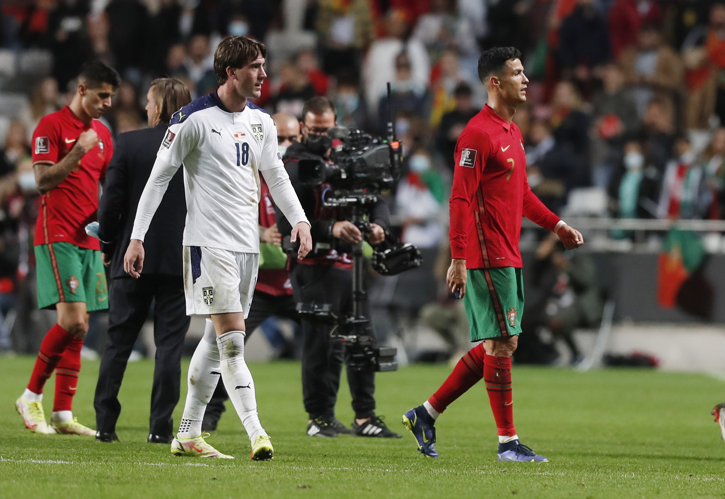 Cristiano Ronaldo e Portugal devem jogar os playoffs com o objetivo de estar no Catar 2022 (Reuters)