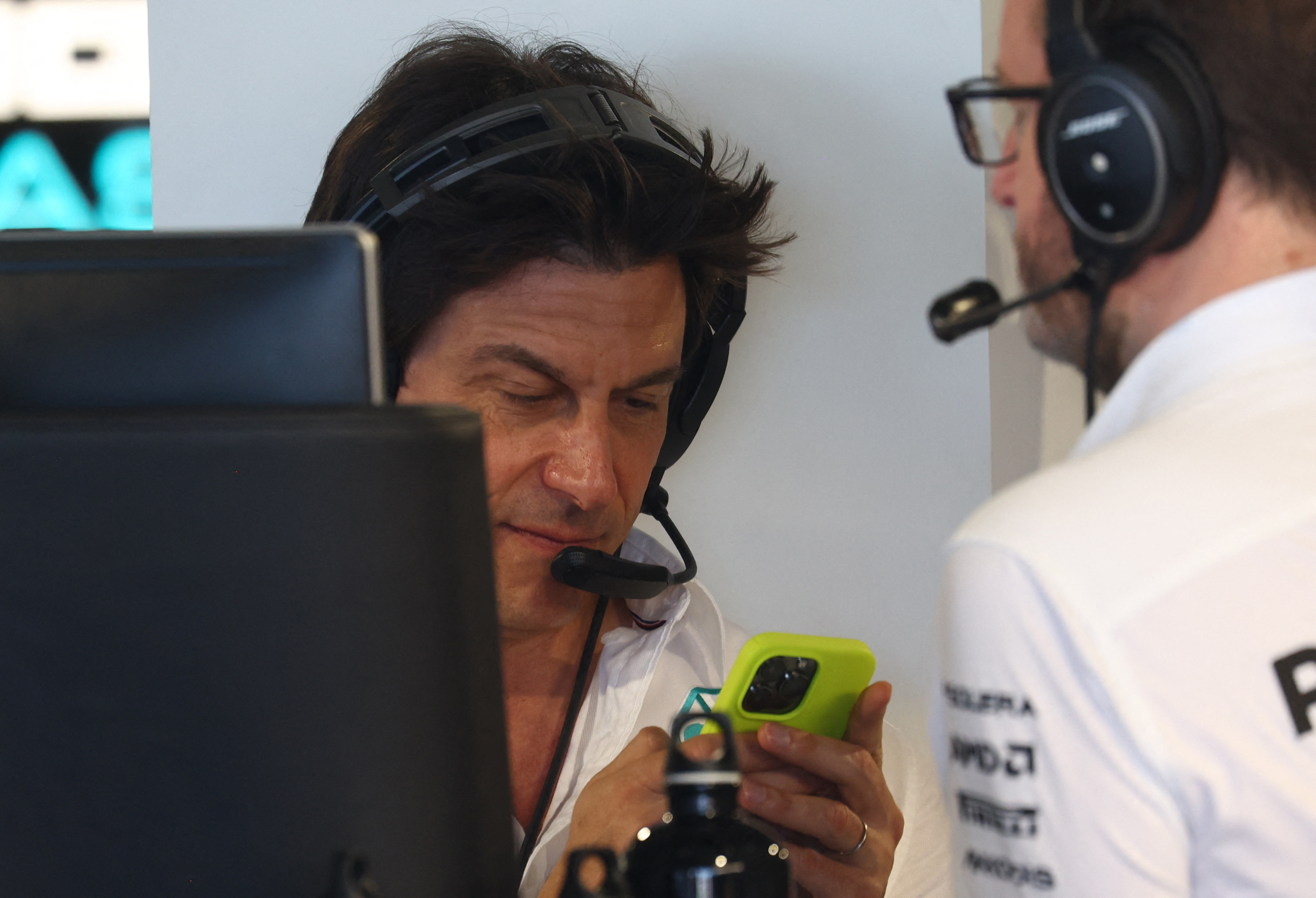 Toto Wolff busca solucionar los problemas de Mercedes en la temporada de la F1 (REUTERS/Mike Segar)