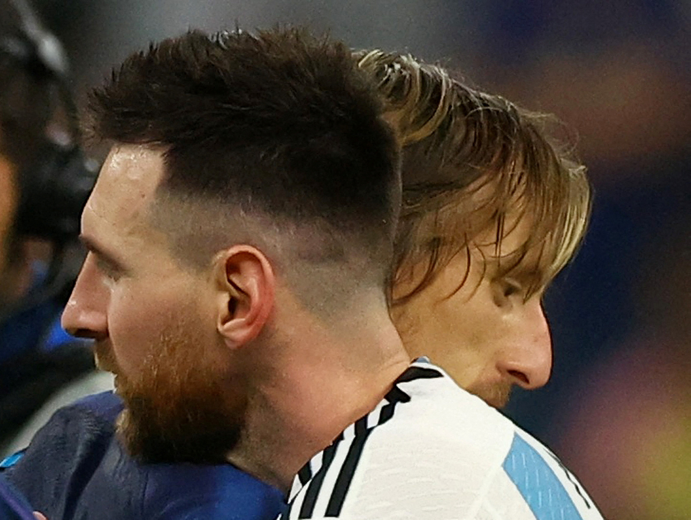 Greetings from Lionel Messi and Luka Modric