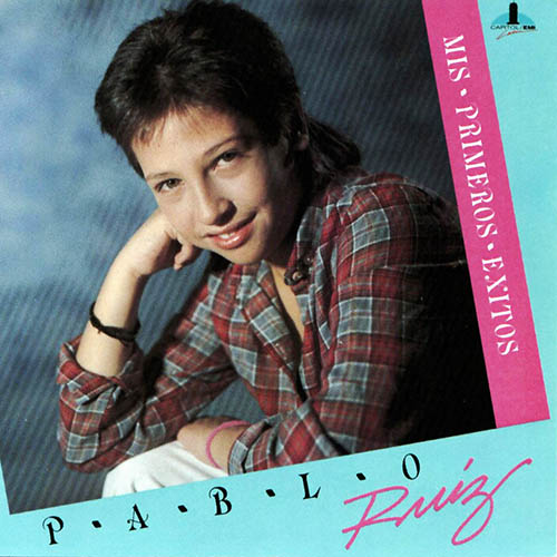 Pablo Ruiz en la portada de uno de sus discos