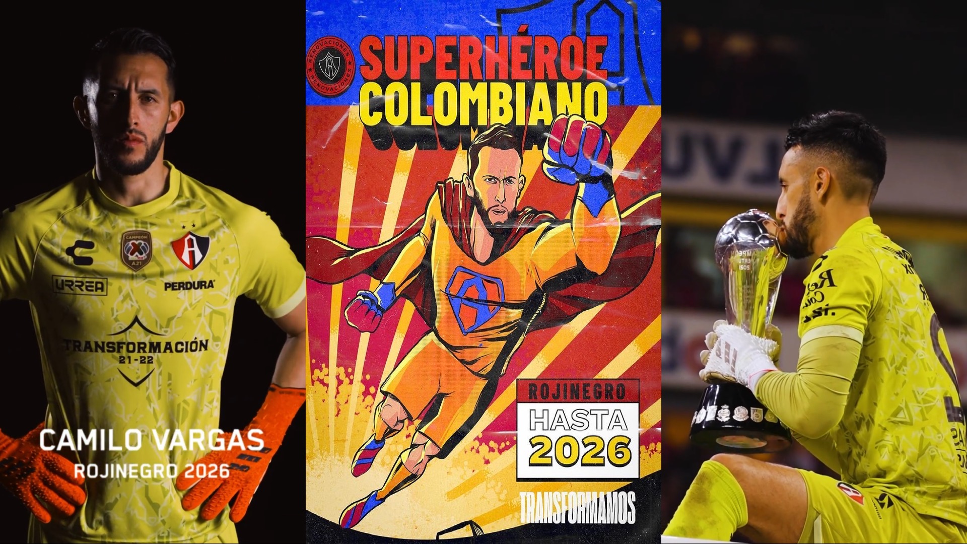 Atlas Renewed The Contract Of Camilo Vargas The Colombian “superhero