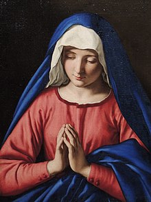 La virgen María es una figura Bíblica que aparece en el evangelio de Mateo (wikipedia)