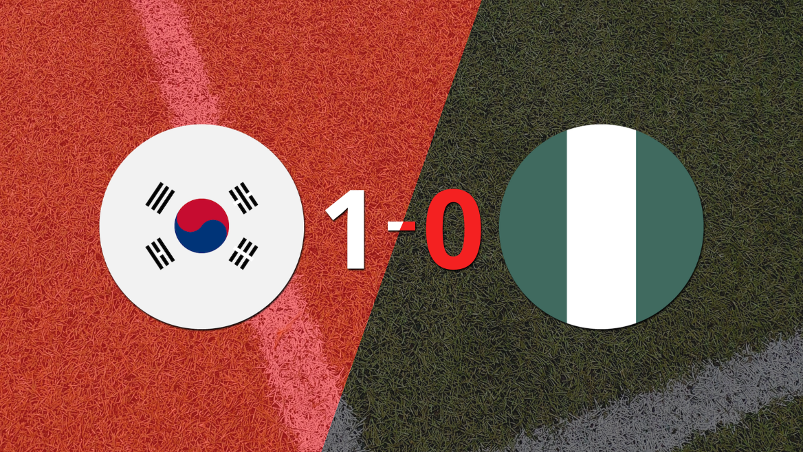 En su casa Rep. de Corea derrotó a Nigeria 1 a 0
