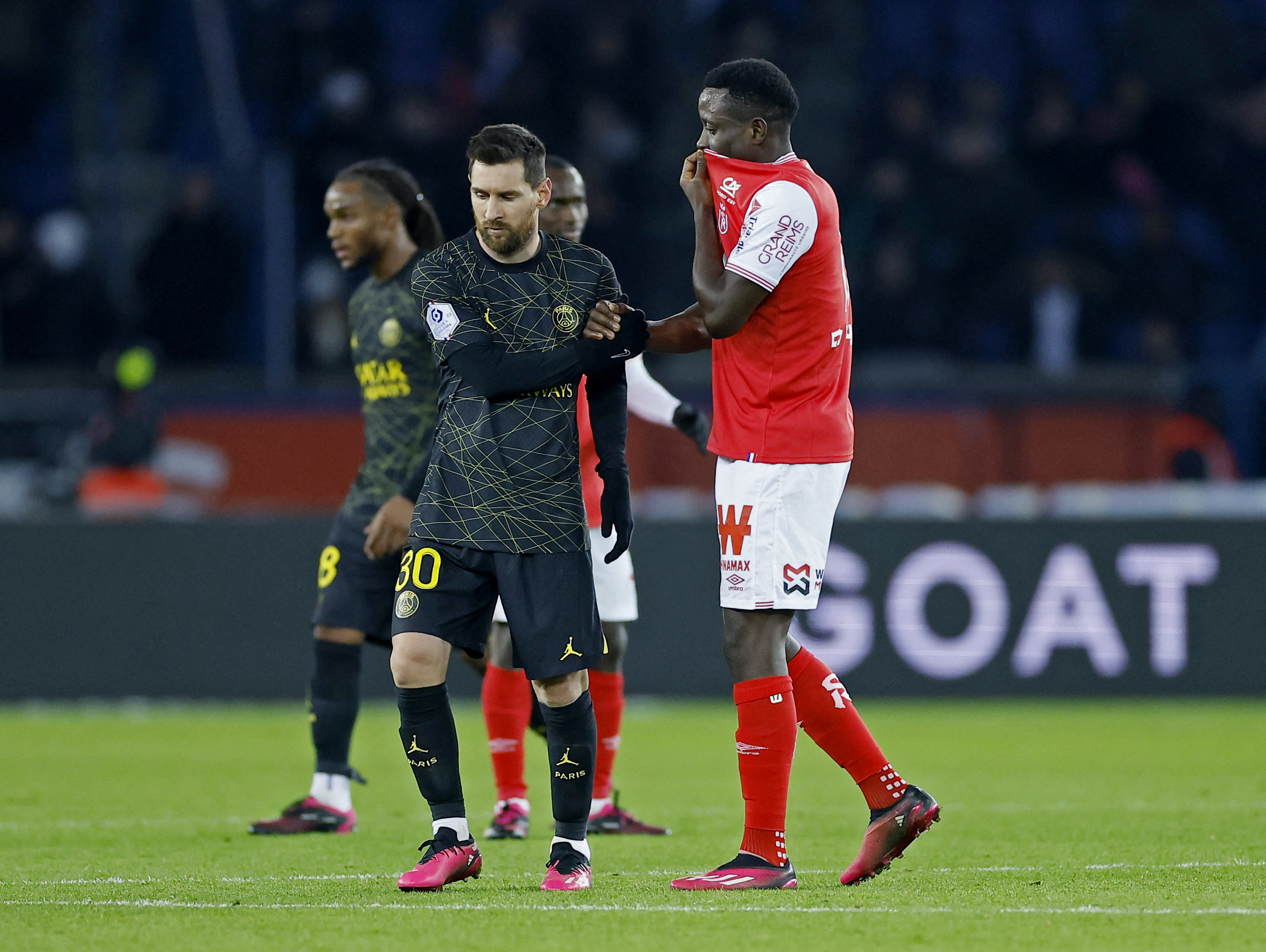 Lionel viene de tener un encuentro discreto en el empate 1-1 con el Stade de Reims (Foto: Reuters)