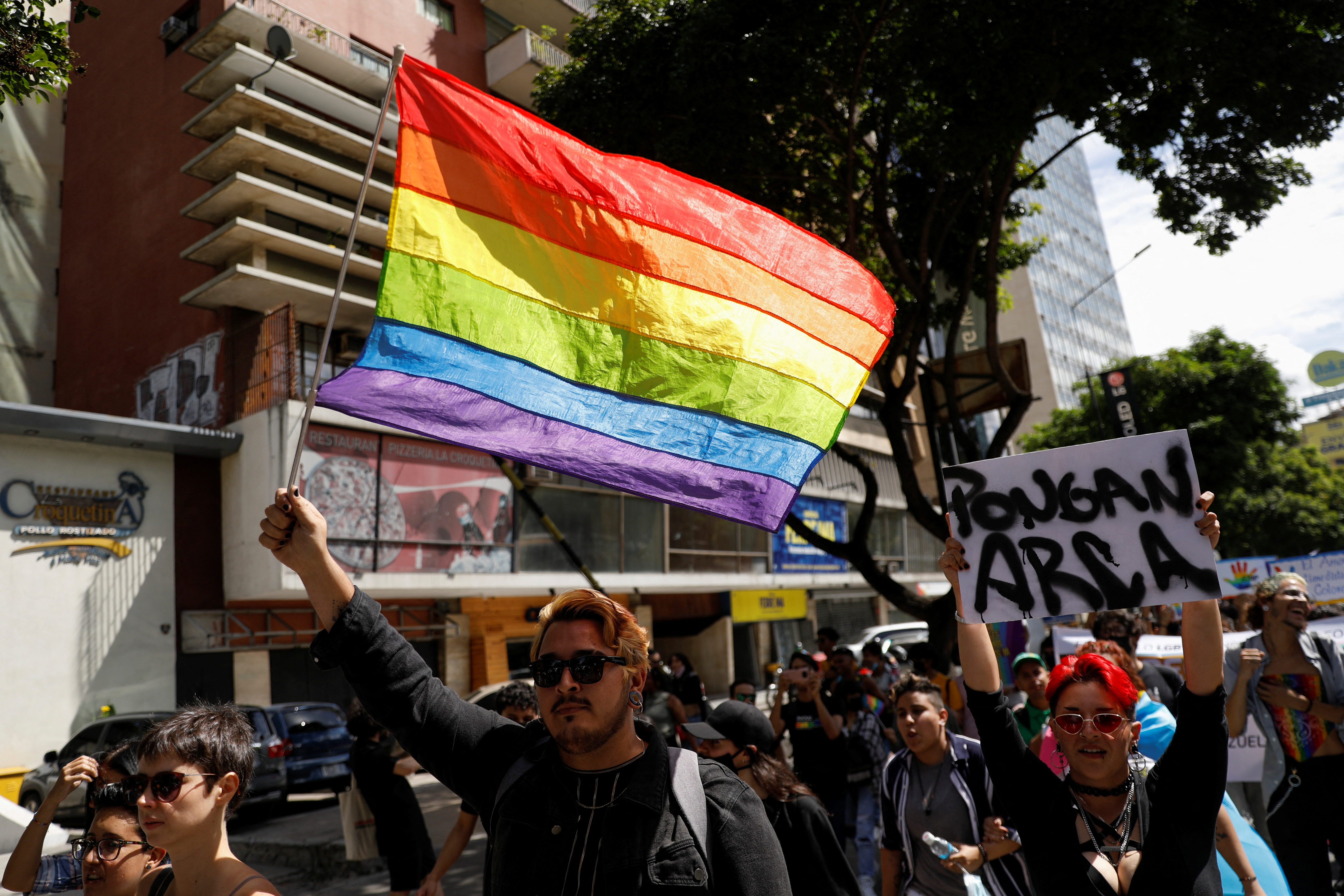 La comunidad LGBT+ de Venezuela también clama por una representación política diversa que haga más factible que se reconozcan sus derechos. (Foto: REUTERS/Leonardo Fernandez Viloria)