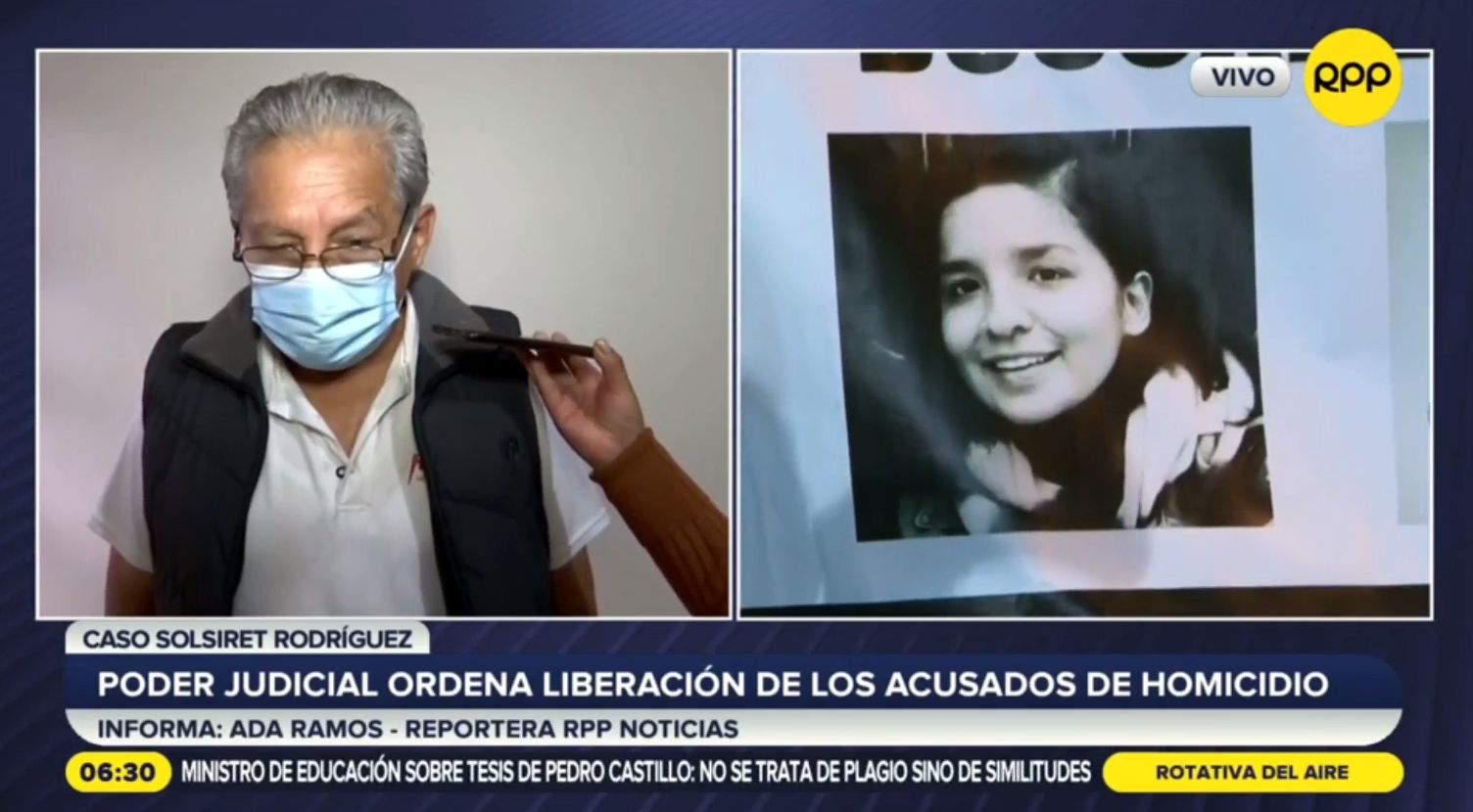 Padre de Solsiret Rodríguez ante liberación de los asesinos de su hija: “Es bien difícil que en el Perú exista justicia”