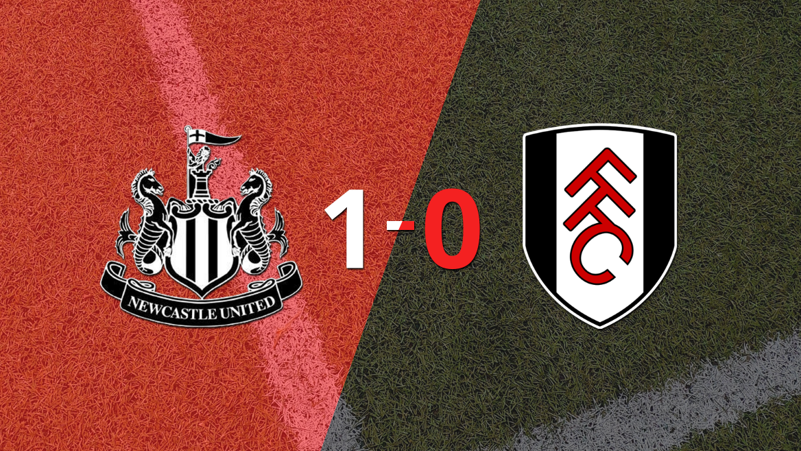 Newcastle United venció por la mínima a Fulham