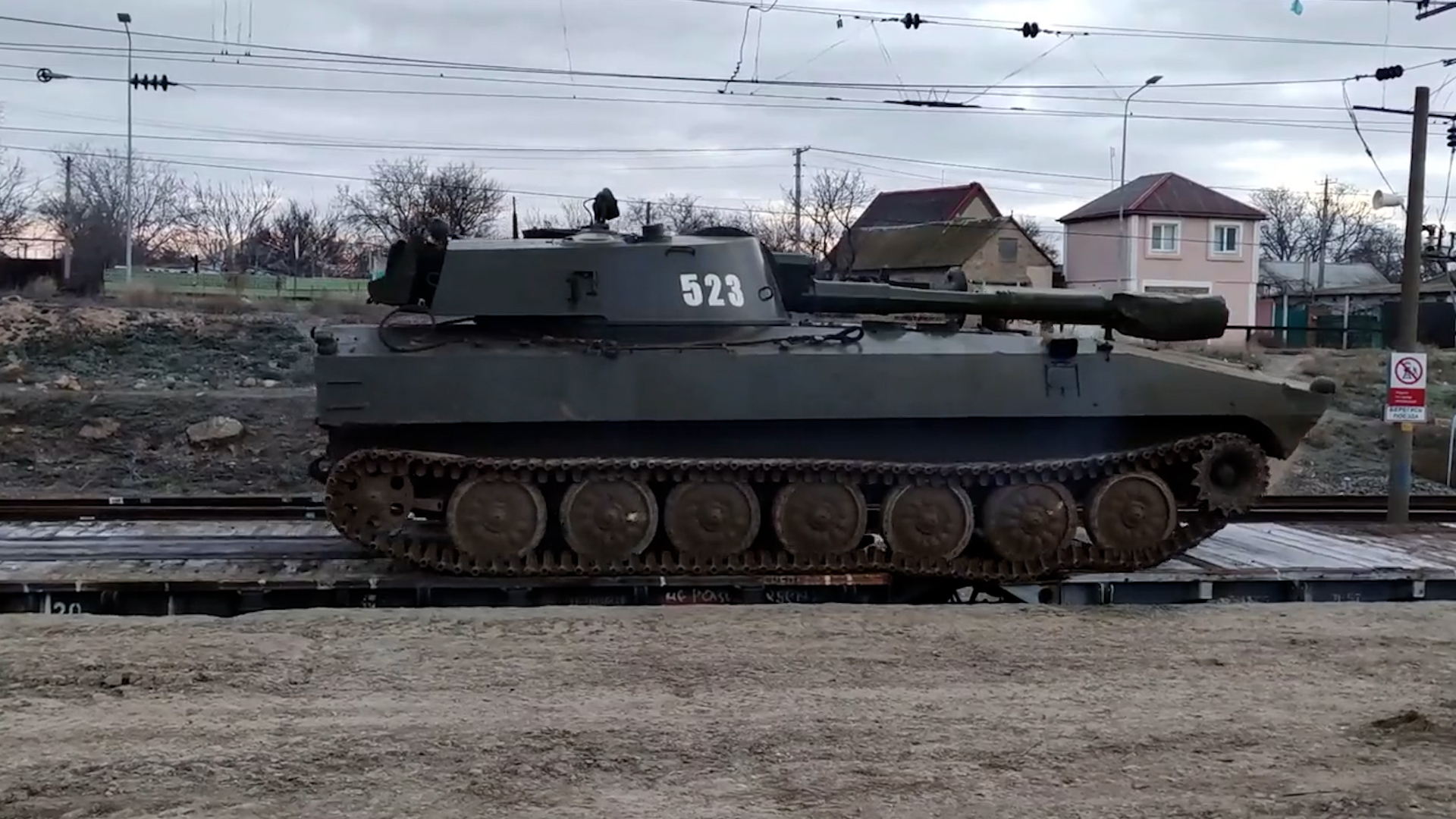 Un tanque ruso