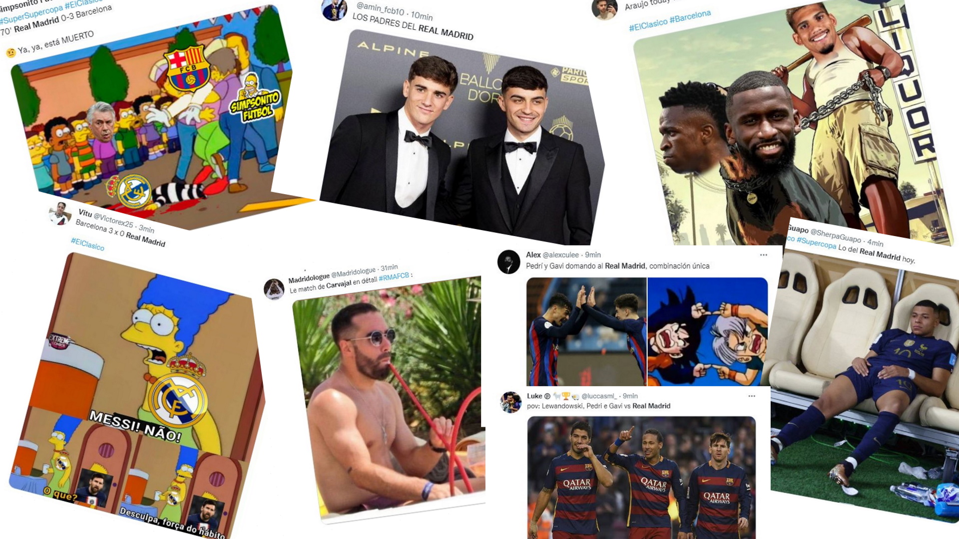 Los Mejores Memes Del Triunfo De Barcelona Ante Real Madrid Por La