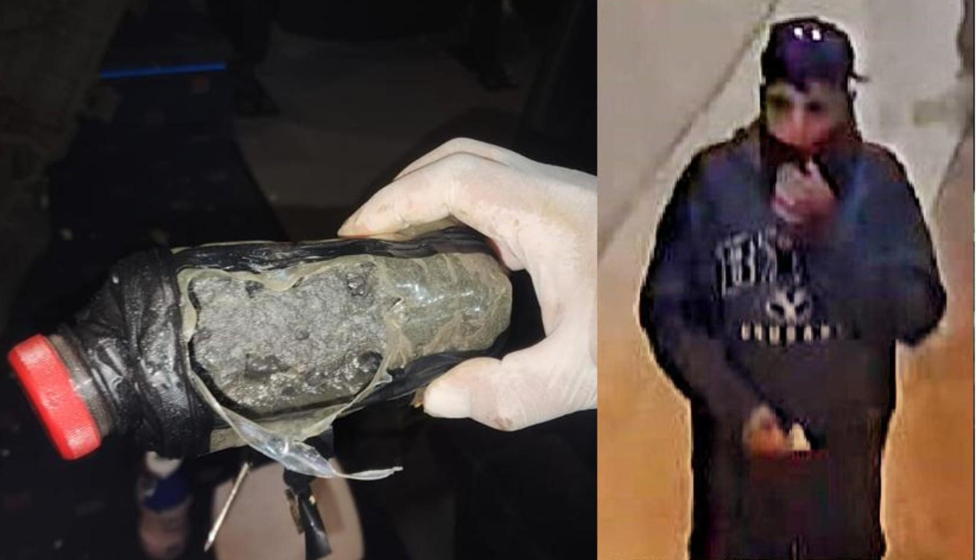 En el sitios fueron hallado tres artefactos explosivos 
(Foto: Fiscalía Chihuahua)