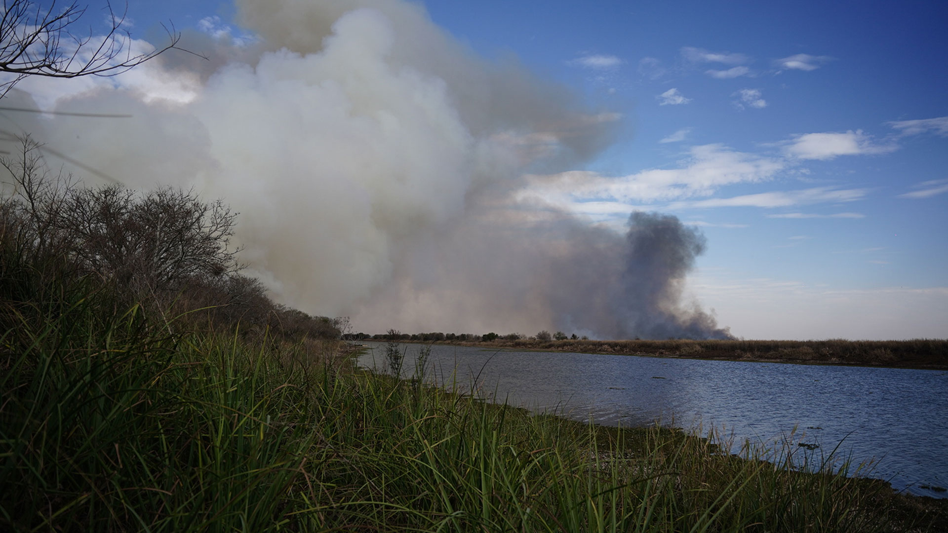 La idea tomó impulso luego de los incendios en las Islas del Delta, los cuales afectaron la zona y dejaron a Rosario y otras ciudades santafesinas aledañas cubiertas completamente de humo (Franco Fafasuli)