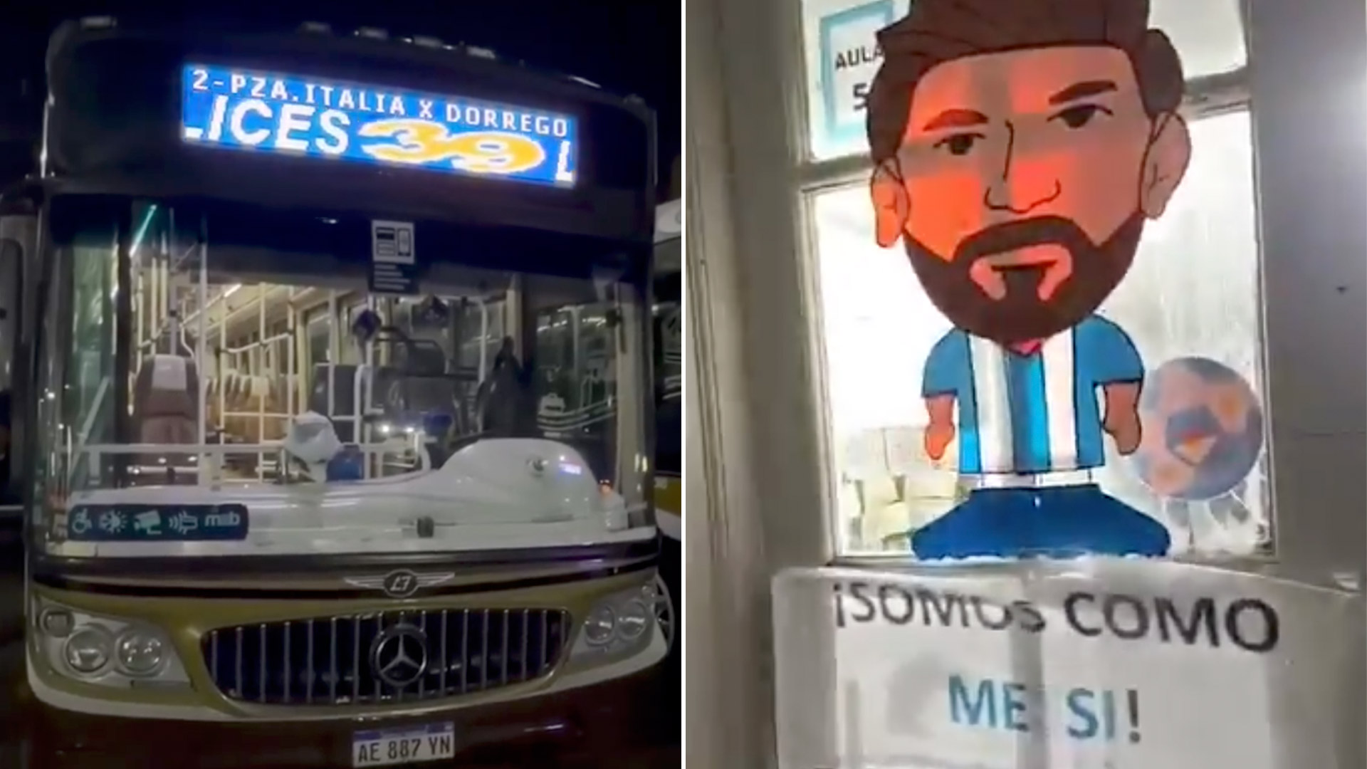 De los saludos en el transporte p&uacute;blico a los festejos en los colegios: as&iacute; se vio el cumplea&ntilde;os de Lionel Messi en todo el pa&iacute;s