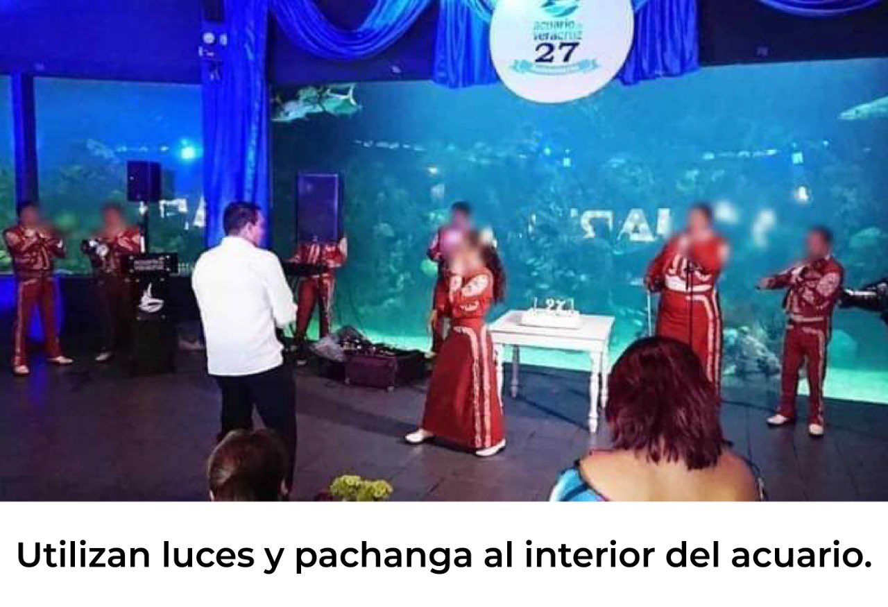 García compartió evidencia fotográfica de la fiesta realizada en el recinto. Foto: Twitter @CuitlahuacGJ