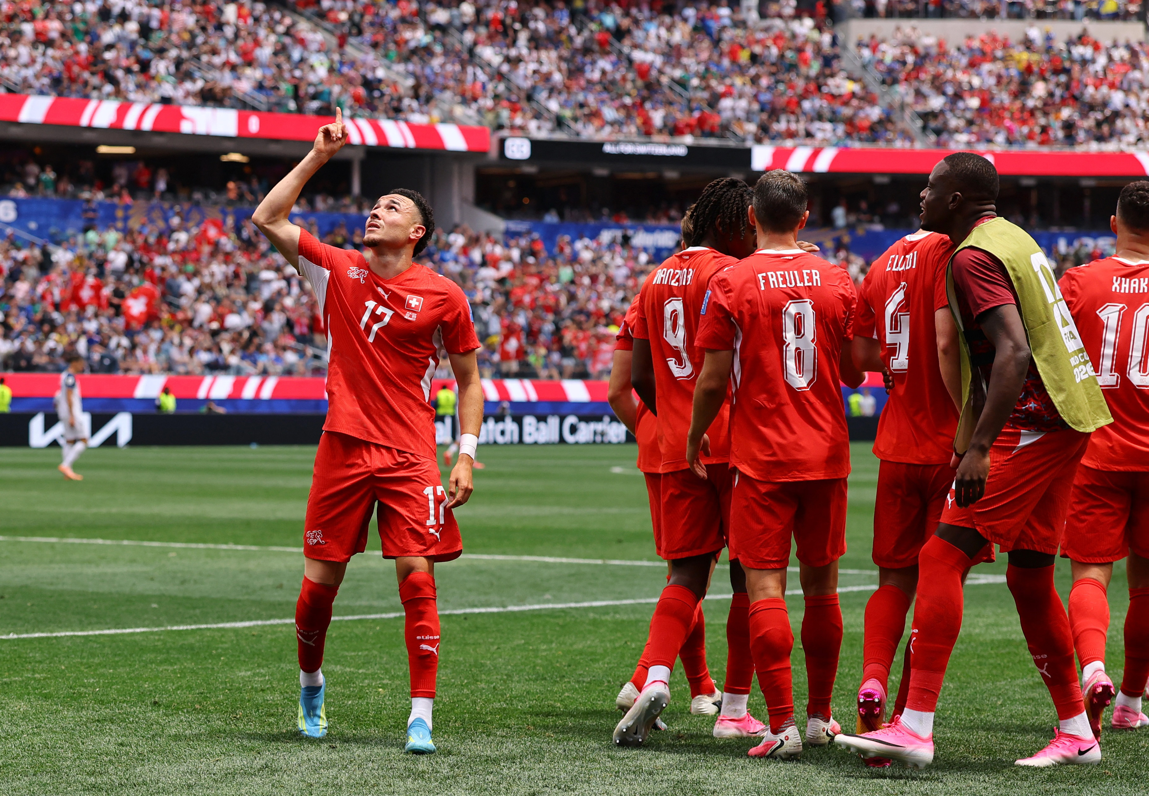 Cinco gritos en 25 minutos: el vendaval de goles en el triunfo de Suiza ante Bosnia por el Mundial 2026