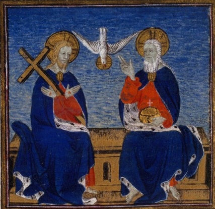 Jesús a la derecha del Padre, de Guiard des Moulins