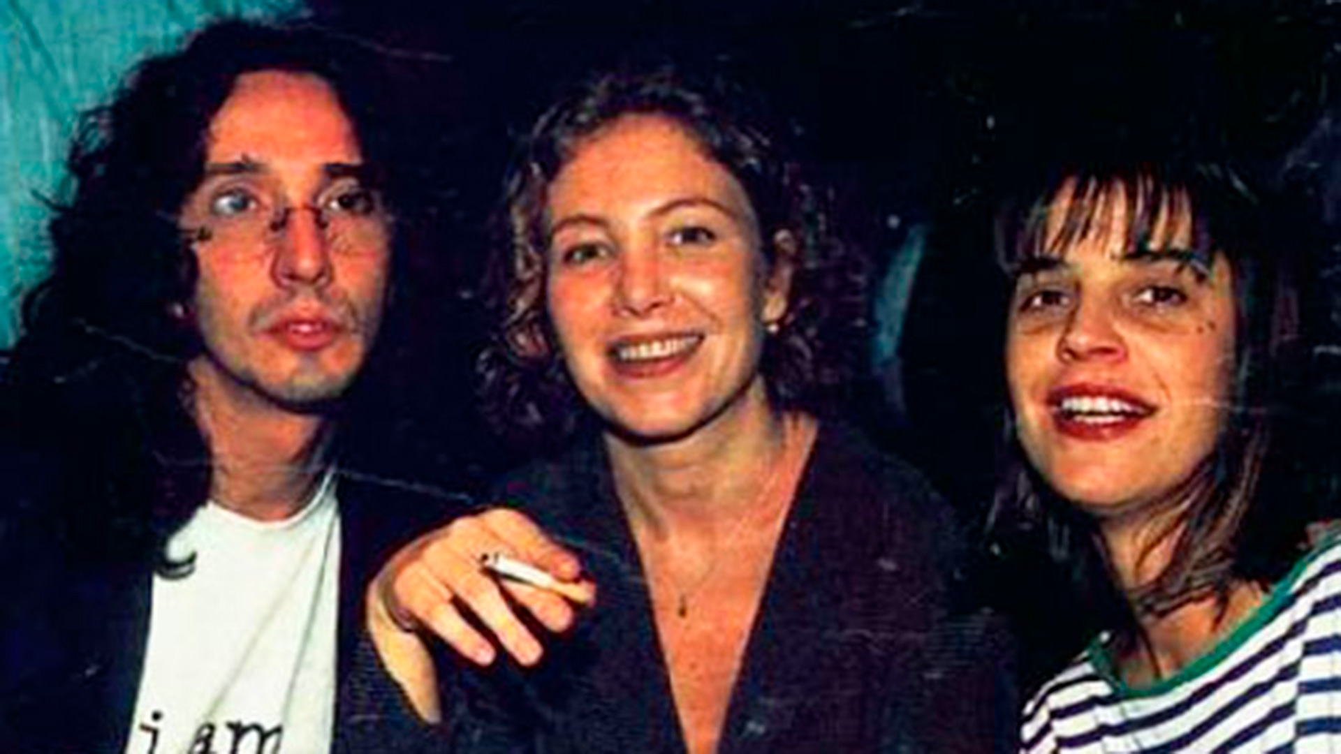 Fito Páez y dos de sus grandes musas, Cecilia Roth y Fabiana Cantilo