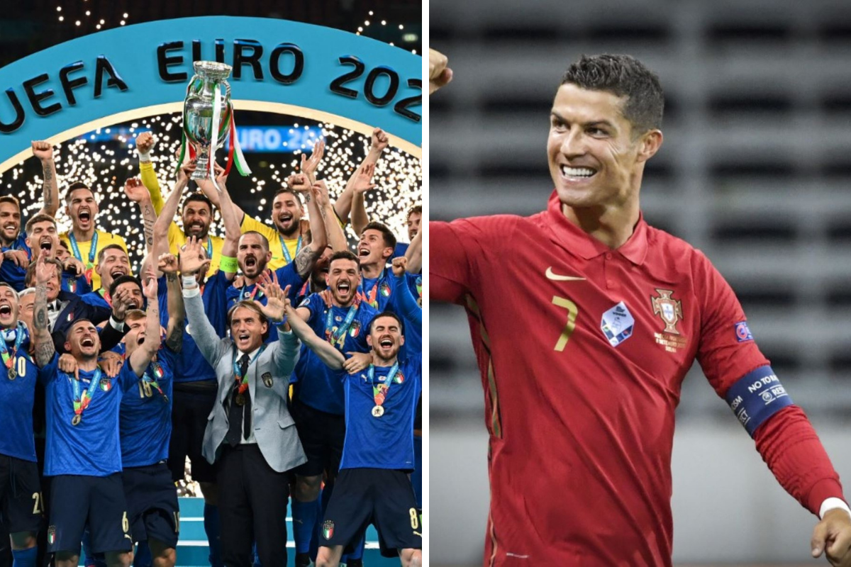 Itália e Portugal podem se encontrar para se classificar para a Copa do Mundo Catar 2022.