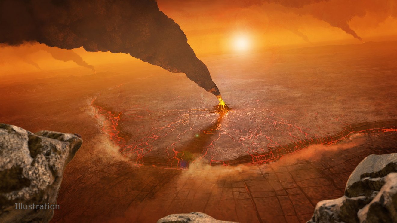 Por qué Venus y Marte podrían tener volcanes activos como los de la Tierra