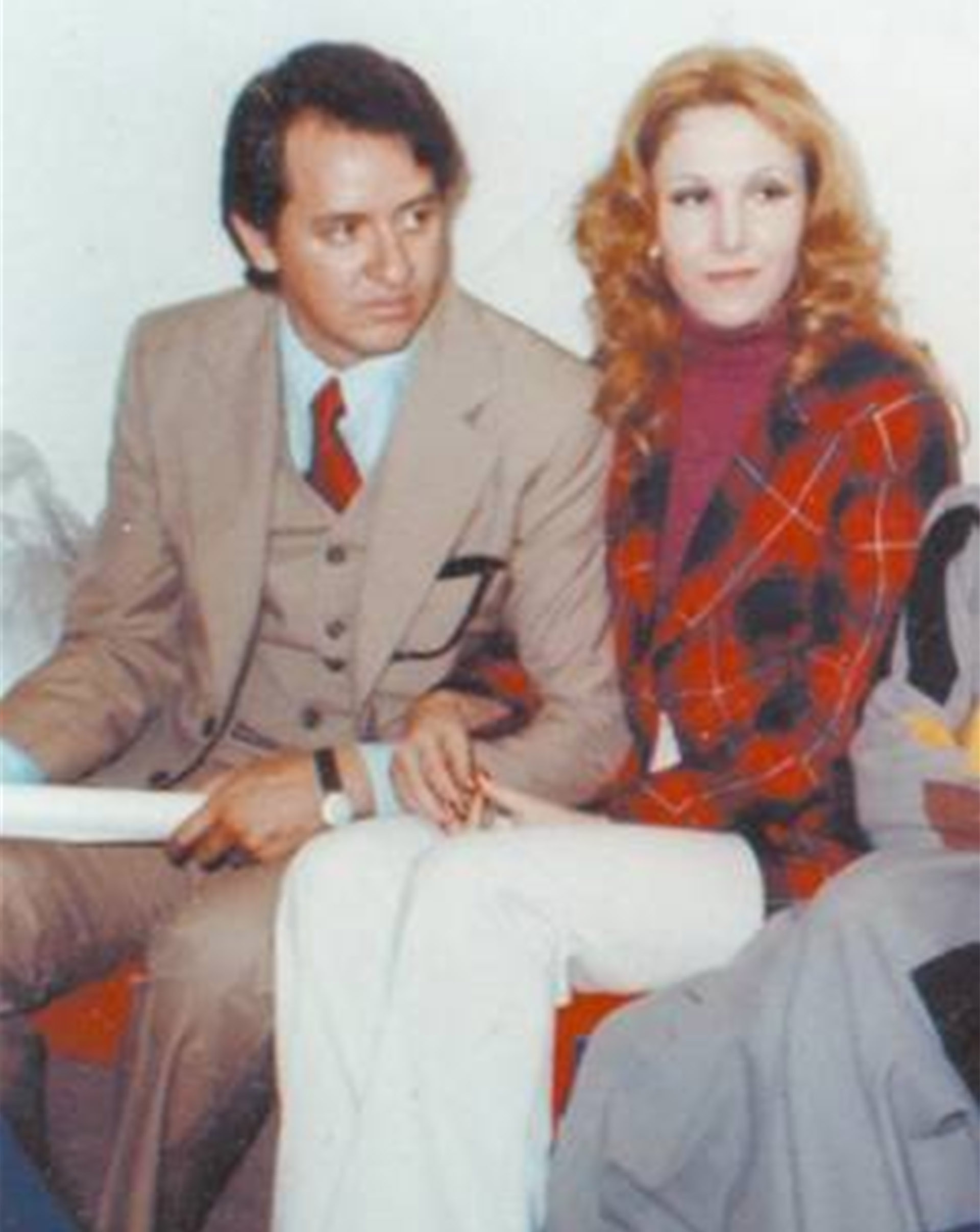 Carlos Villagrán y Florinda Meza, cuando estaban juntos