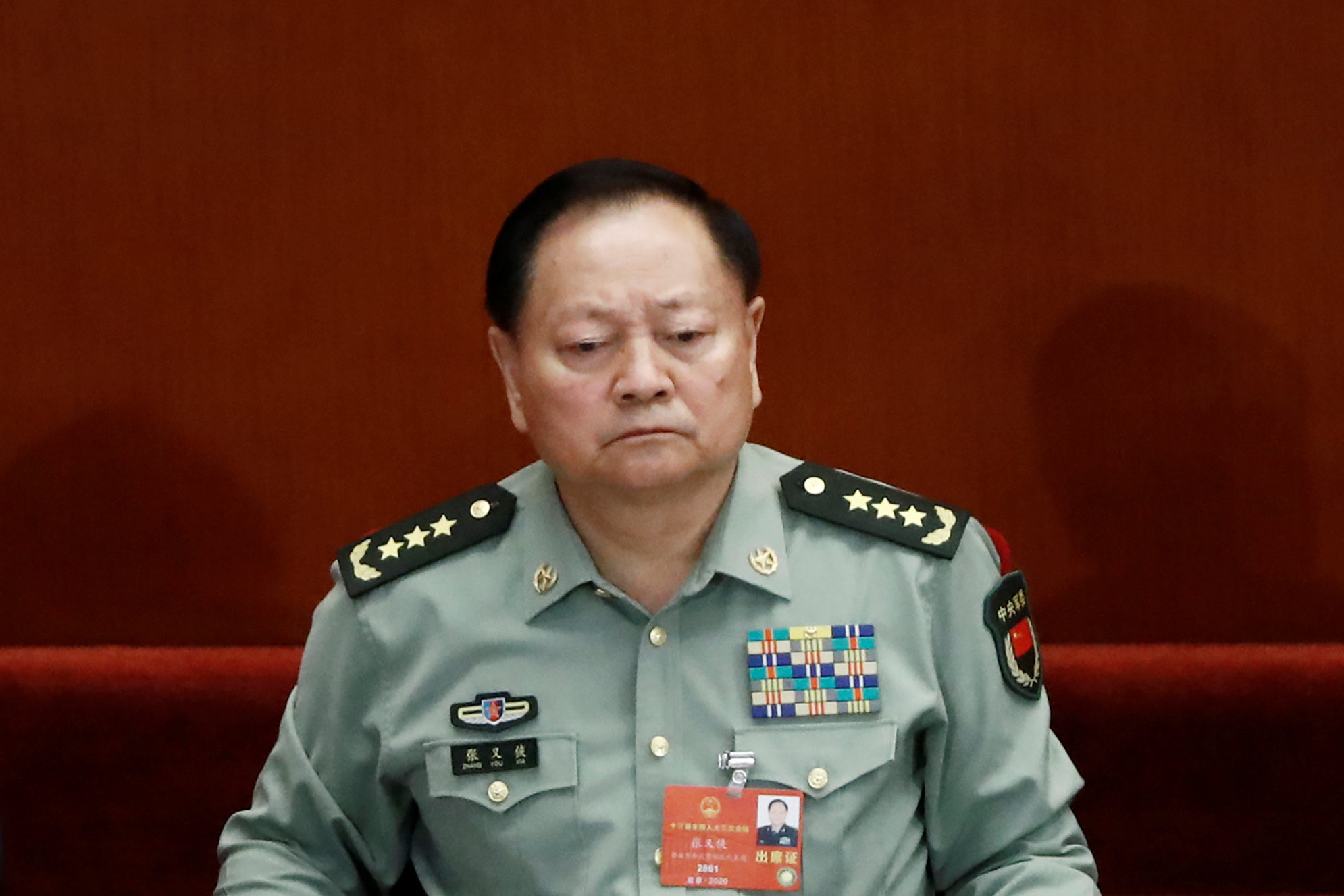 Zhang Youxia, alto miembro de la Comisión Militar Central (Reuters)