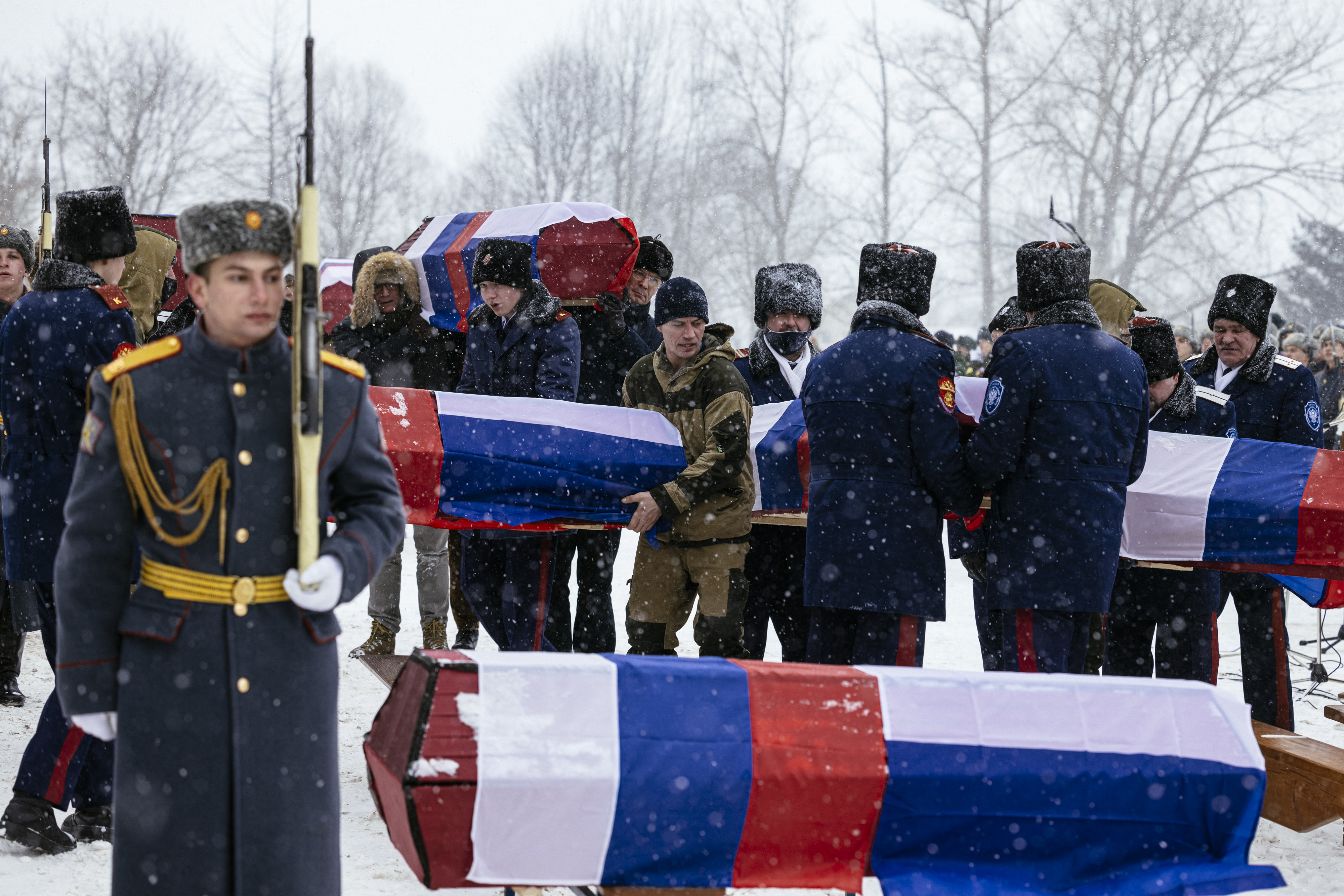 Sepulturas de soldados franceses