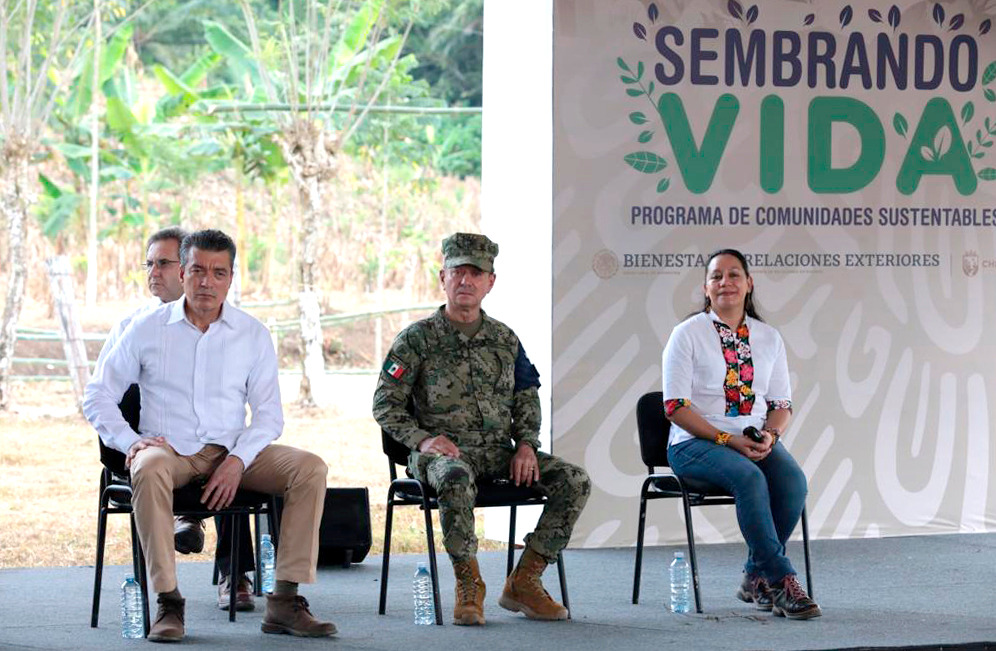 Kerry-AMLO programa Sembrando Vida (Foto: Presidencia de México)