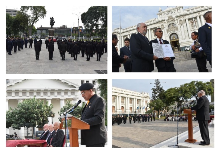 Las actividades que los congresistas Hernando Guerra García, Ernesto Bustamante y Jorge Montoya consignan en sus informes de representación.