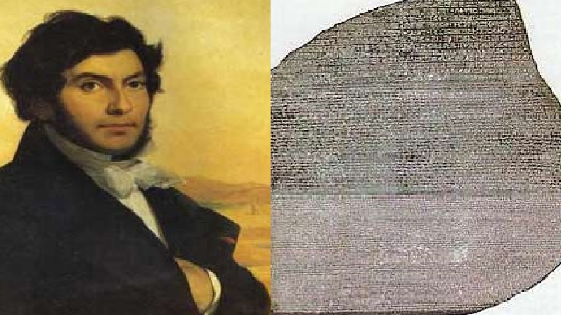 El egiptólogo francés Jean-François Champollion quien interpretó el lenguaje en 1822.