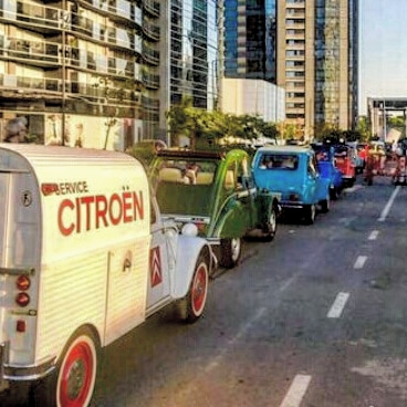 Las caravanas es la marca registrada de las salidas de Citroën