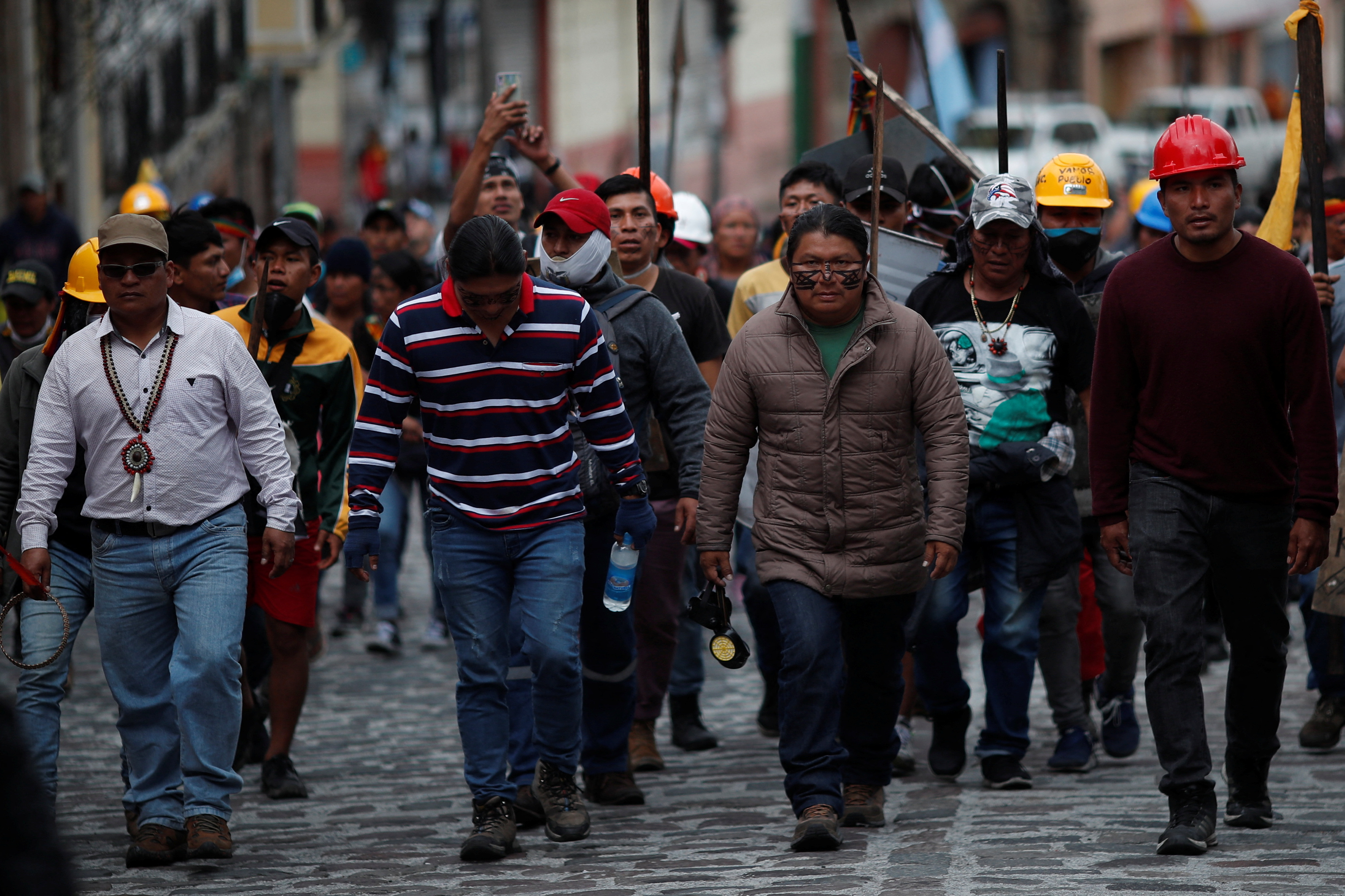 Protestas en Ecuador. REUTERS/Adriano Machado