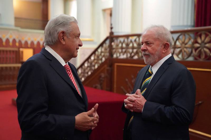 AMLO y Lula da silva se reunieron en México en marzo pasado (Foto: CUARTOSCURO)