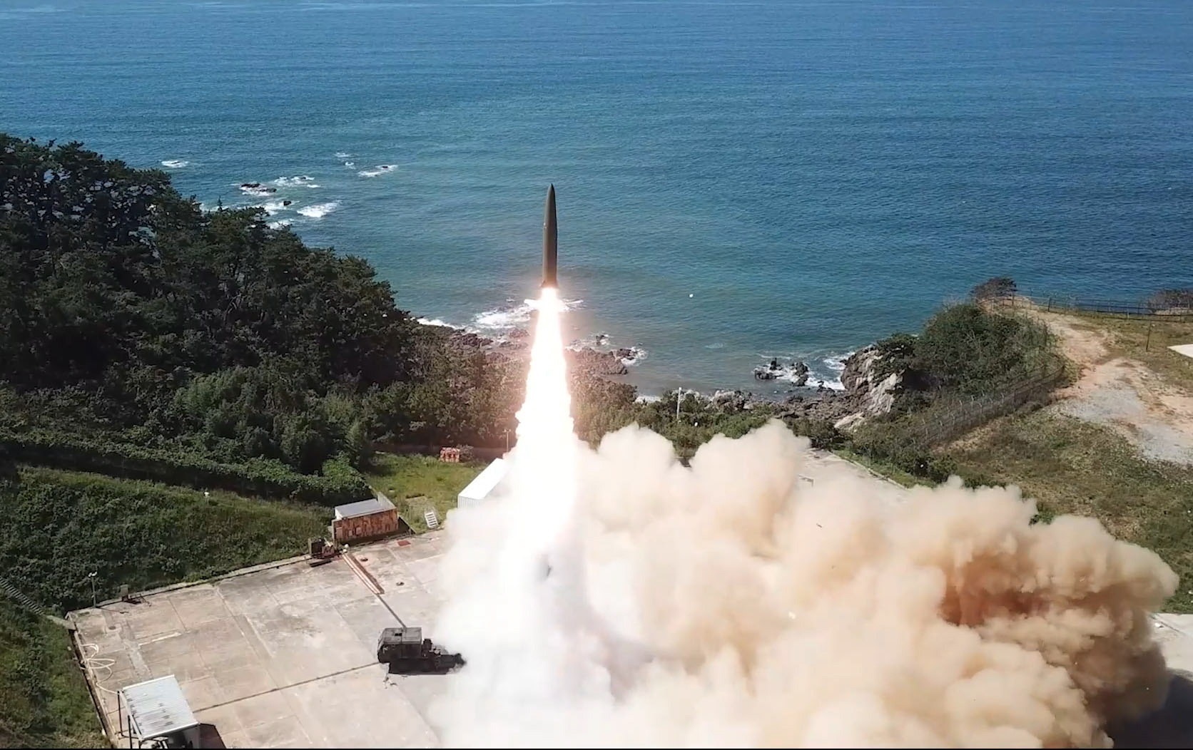 El año pasado Corea del Norte realizó varias prácticas de lanzamientos de misiles
