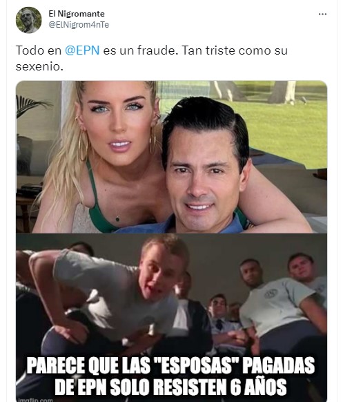 Memes de la separación de Peña Nieto y Tania Ruíz (Twitter)